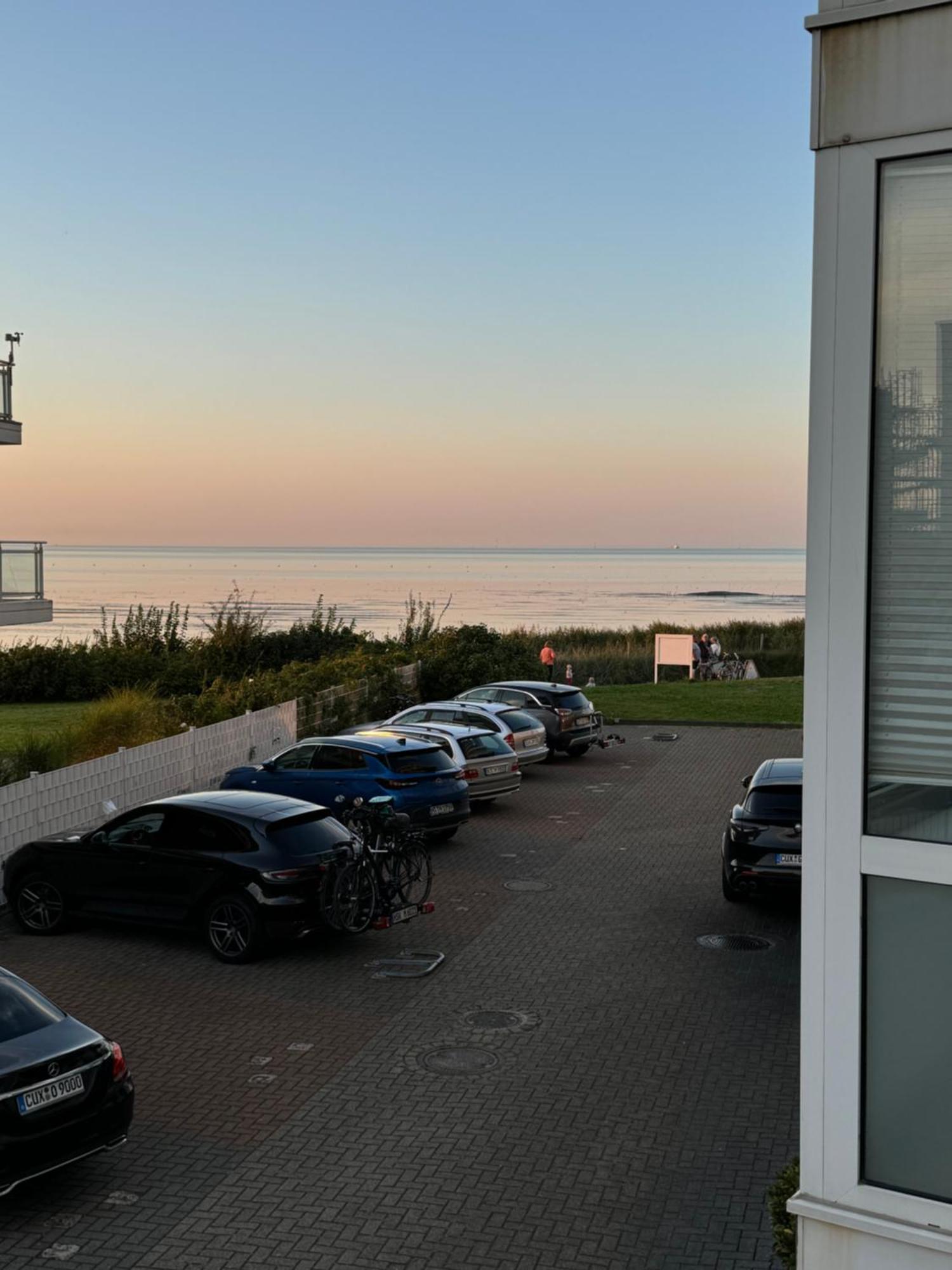 Strandjuwel In Der Seehuette Cuxhaven Duhnen- Exclusive Ferienwohnung Am Strand Mit Meerblick Eksteriør bilde